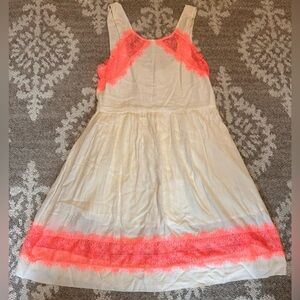 Free People Georgia Neon Lace Dress 💖